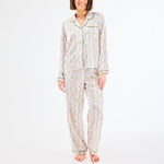 Charlotte Pajama Pant Set (Long Sleeve) - Ivy Lane Ivory by Mary Square at Confetti Gift and Party Tuscaloosa Alabama