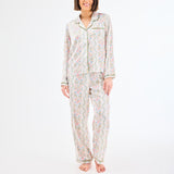 Charlotte Pajama Pant Set (Long Sleeve) - Ivy Lane Ivory by Mary Square at Confetti Gift and Party Tuscaloosa Alabama