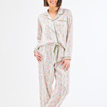 Charlotte Pajama Pant Set (Long Sleeve) - Ivy Lane Ivory by Mary Square at Confetti Gift and Party Tuscaloosa Alabama