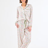 Charlotte Pajama Pant Set (Long Sleeve) - Ivy Lane Ivory by Mary Square at Confetti Gift and Party Tuscaloosa Alabama