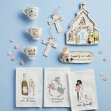 Cheers Cotton Hand Towel by Mud Pie at Confetti Gift and Party Tuscaloosa Alabama