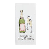 Cheers Cotton Hand Towel by Mud Pie at Confetti Gift and Party Tuscaloosa Alabama