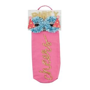 Cheers Wine Bag Glasses Set by Mud Pie at Confetti Gift and Party Tuscaloosa Alabama