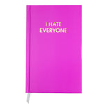 Chez Gagné - I Hate Everyone Journal Bright Hardcover by Chez Gagné at Confetti Gift and Party