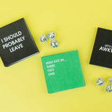 Chez Gagné - Irish Exit - Funny Cocktail Napkins by Chez Gagné at Confetti Gift and Party Tuscaloosa Alabama