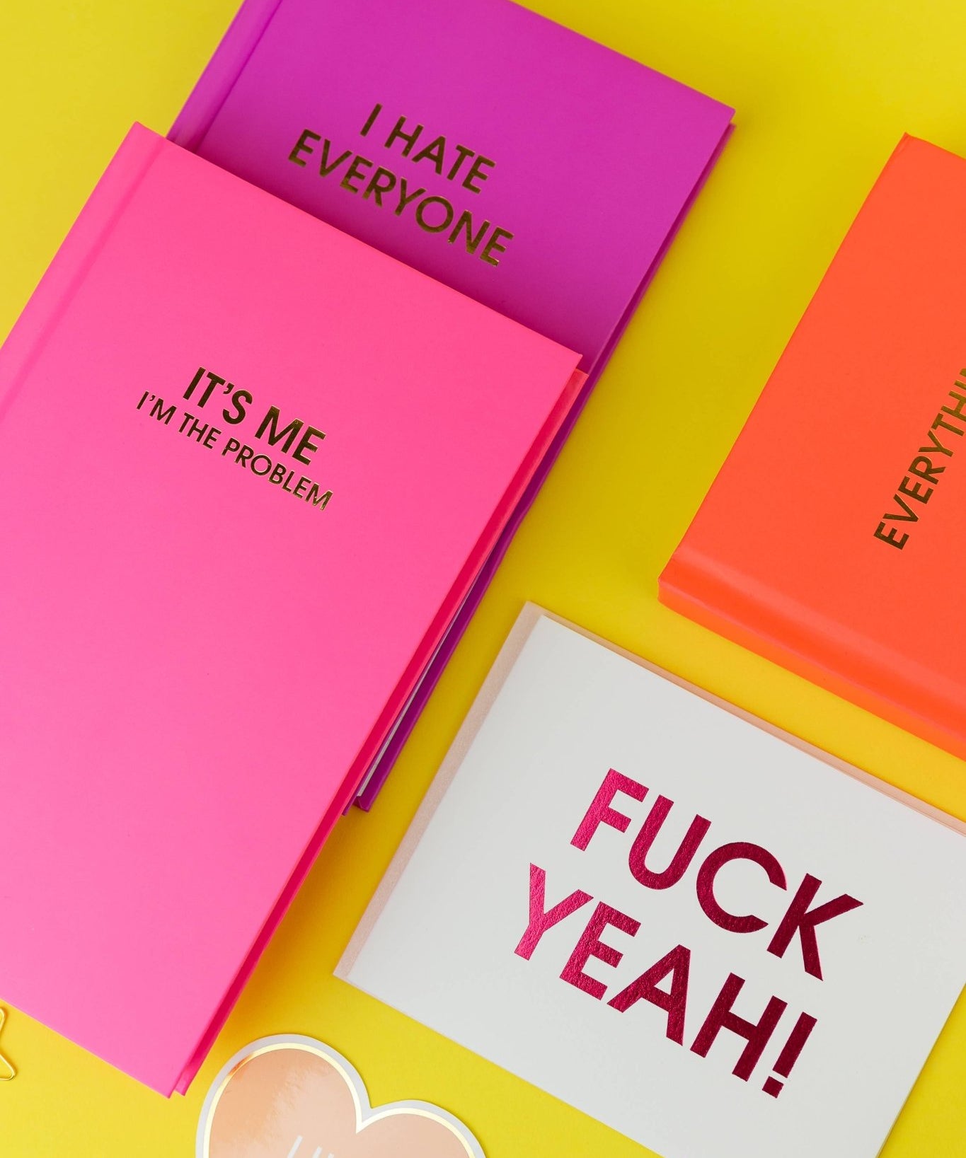 Chez Gagné - It's Me I'm The Problem Journal - Daily Journal - Bright Hardcover by Chez Gagné at Confetti Gift and Party Tuscaloosa Alabama