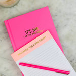 Chez Gagné - It's Me I'm The Problem Journal - Daily Journal - Bright Hardcover by Chez Gagné at Confetti Gift and Party Tuscaloosa Alabama