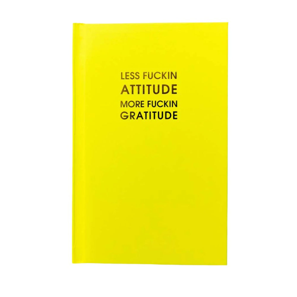 Chez Gagné - Less Attitude More Gratitude Journal Bright Hardcover by Chez Gagné at Confetti Gift and Party