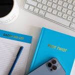 Chez Gagné - Plot Twist - Bright Journal Bright Hardcover by Chez Gagné at Confetti Gift and Party