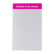  Chez Gagné - Prepare to Be Amazed - Lined Notepad - Bright Purple Magenta by Chez Gagné at Confetti Gift and Party