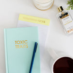 Chez Gagné - Toxic Traits - Bright Journal Bright Hardcover by Chez Gagné at Confetti Gift and Party