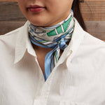 Chic Fashion - Inspired Square Silk Texture Scarf by Frem at Confetti Gift and Party Tuscaloosa Alabama