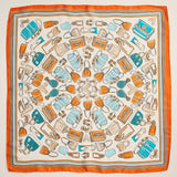 Chic Fashion - Inspired Square Silk Texture Scarf by Frem at Confetti Gift and Party Tuscaloosa Alabama