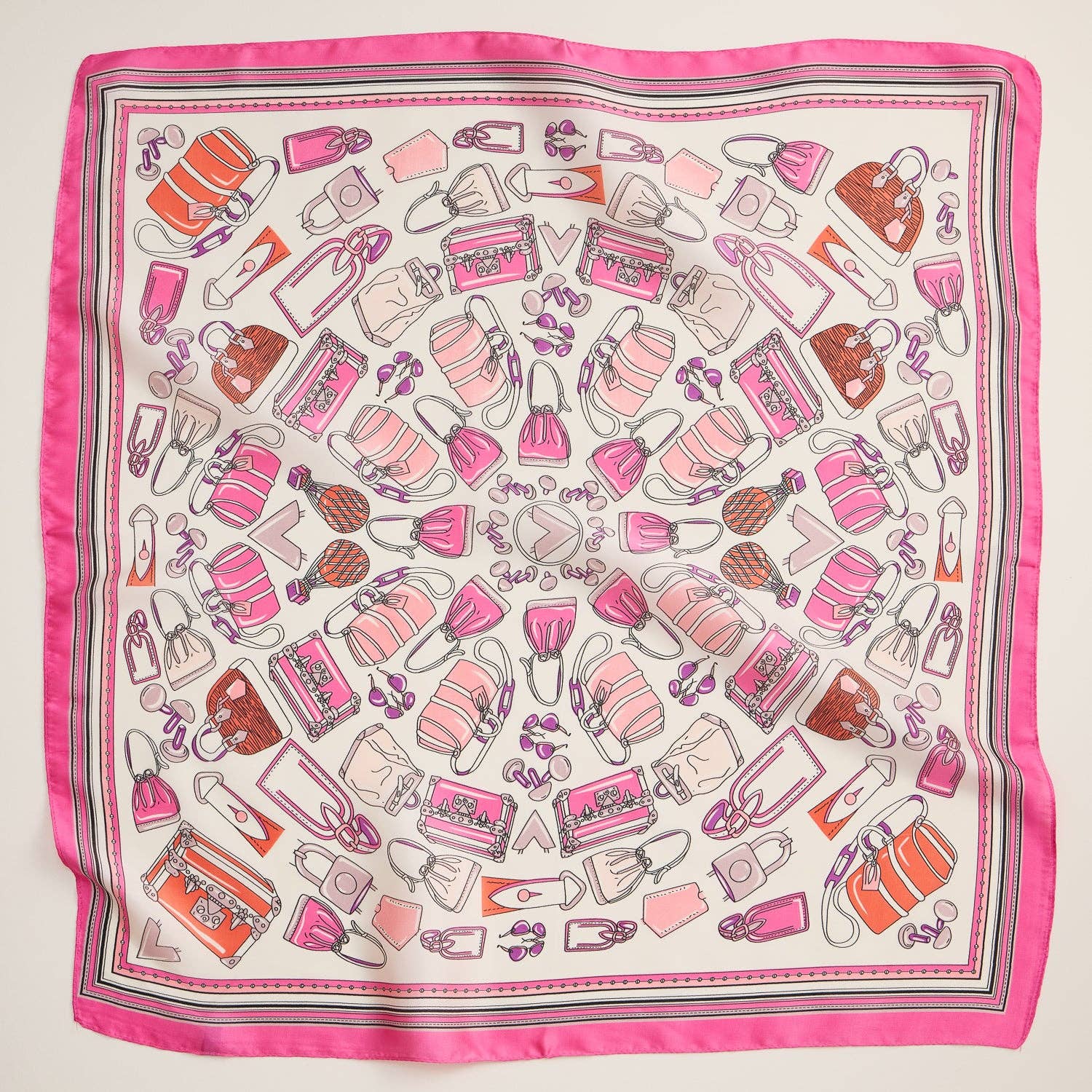 Chic Fashion - Inspired Square Silk Texture Scarf by Frem at Confetti Gift and Party Tuscaloosa Alabama
