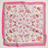 Chic Fashion - Inspired Square Silk Texture Scarf by Frem at Confetti Gift and Party Tuscaloosa Alabama