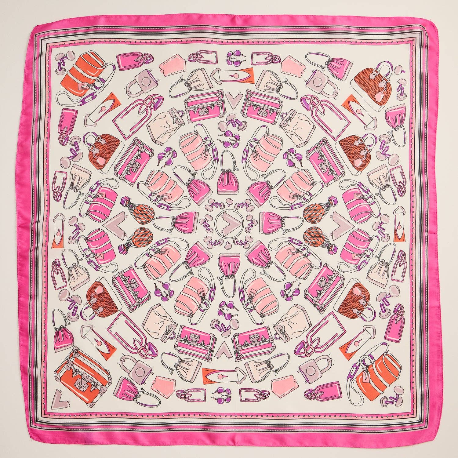 Chic Fashion - Inspired Square Silk Texture Scarf by Frem at Confetti Gift and Party Tuscaloosa Alabama