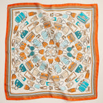 Chic Fashion - Inspired Square Silk Texture Scarf by Frem at Confetti Gift and Party Tuscaloosa Alabama