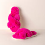 CHRISTINA SLIPPERS, MAGENTA by Shiraleah at Confetti Gift and Party Tuscaloosa Alabama