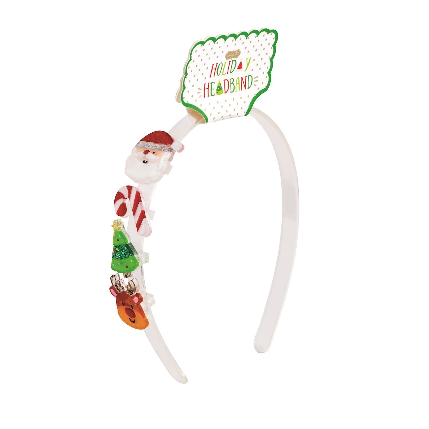 Christmas Character Acrylic Headbands for Toddlers by Mud Pie at Confetti Gift and Party Tuscaloosa Alabama