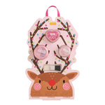 Pretend Play Set
Alt Image Text: kids Christmas makeup kit with reindeer or tree packaging and ribbon hanger