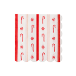Christmas Peppermint Candy Large Scalloped Napkins by Bonjour Fête at Confetti Gift and Party Tuscaloosa Alabama