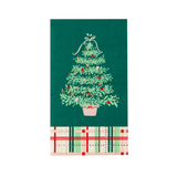 Christmas Tree Plaid Guest Towels by Bonjour Fête at Confetti Gift and Party Tuscaloosa Alabama