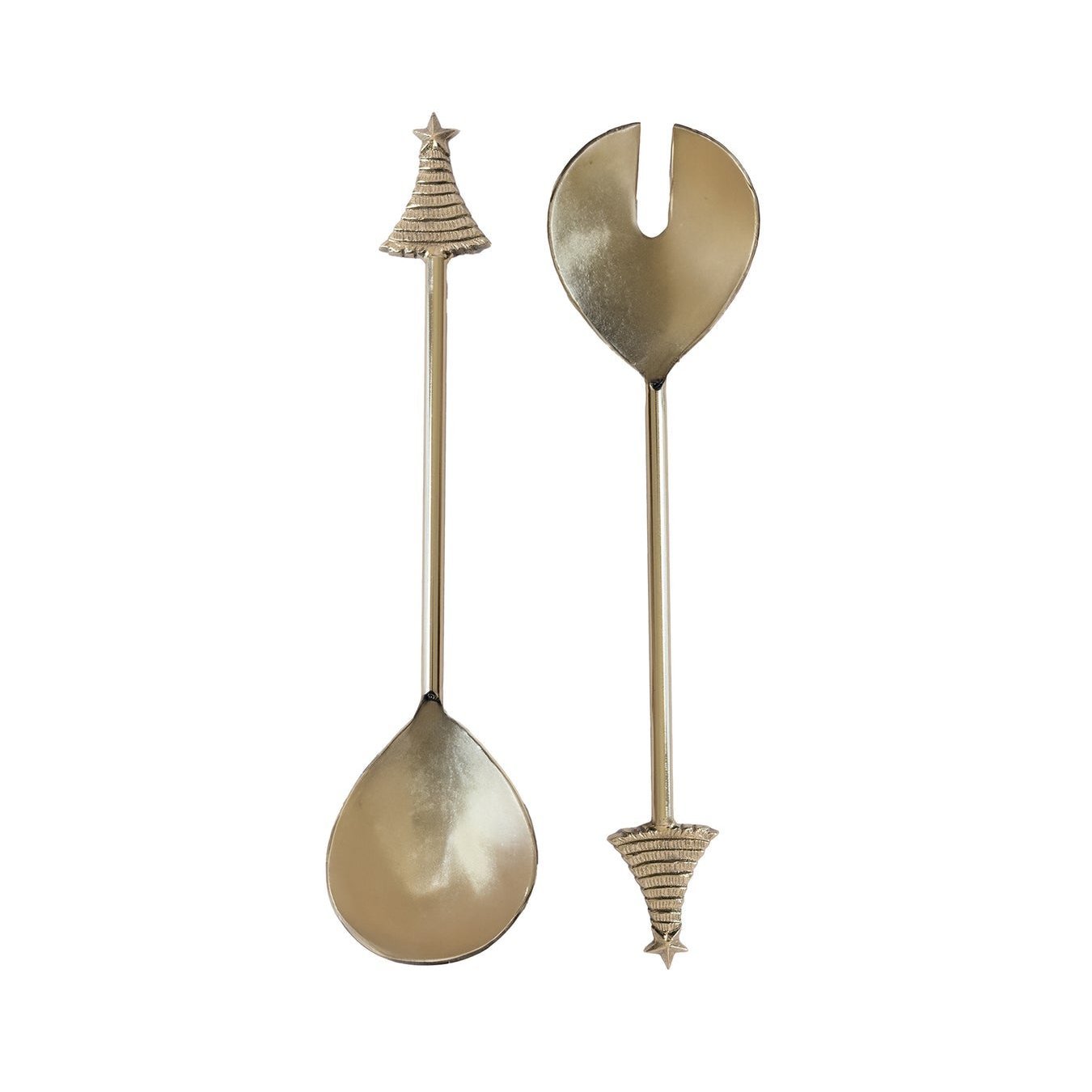 Christmas Tree Salad Server Set by Mary Square at Confetti Gift and Party Tuscaloosa Alabama