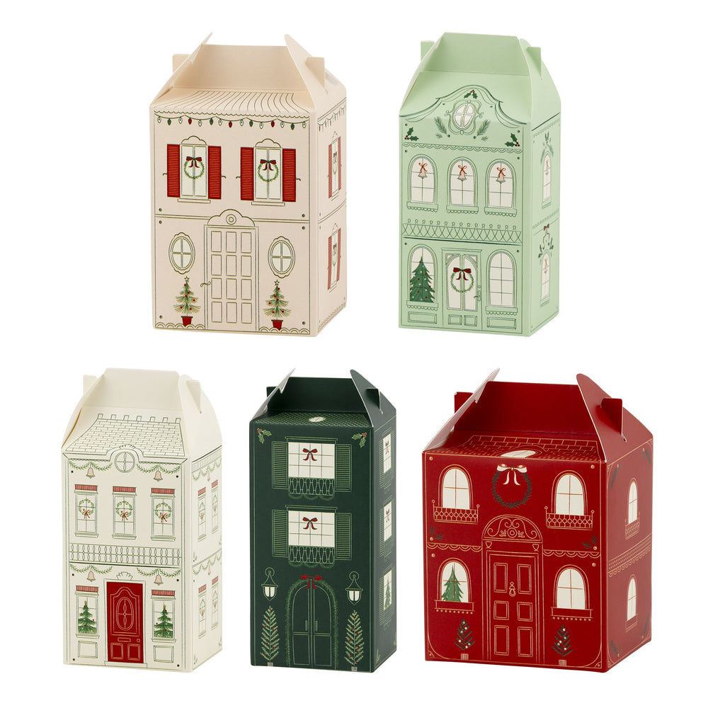 Christmas Village Treat Boxes by My Mind’s Eye at Confetti Gift and Party