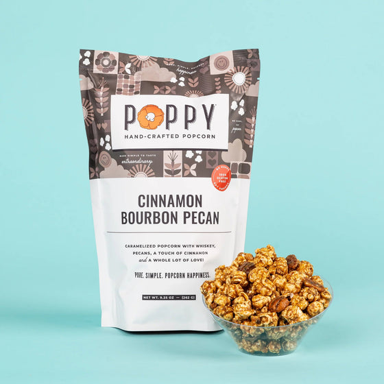 Cinnamon Bourbon Pecan Popcorn by Poppy Popcorn at Confetti Gift and Party