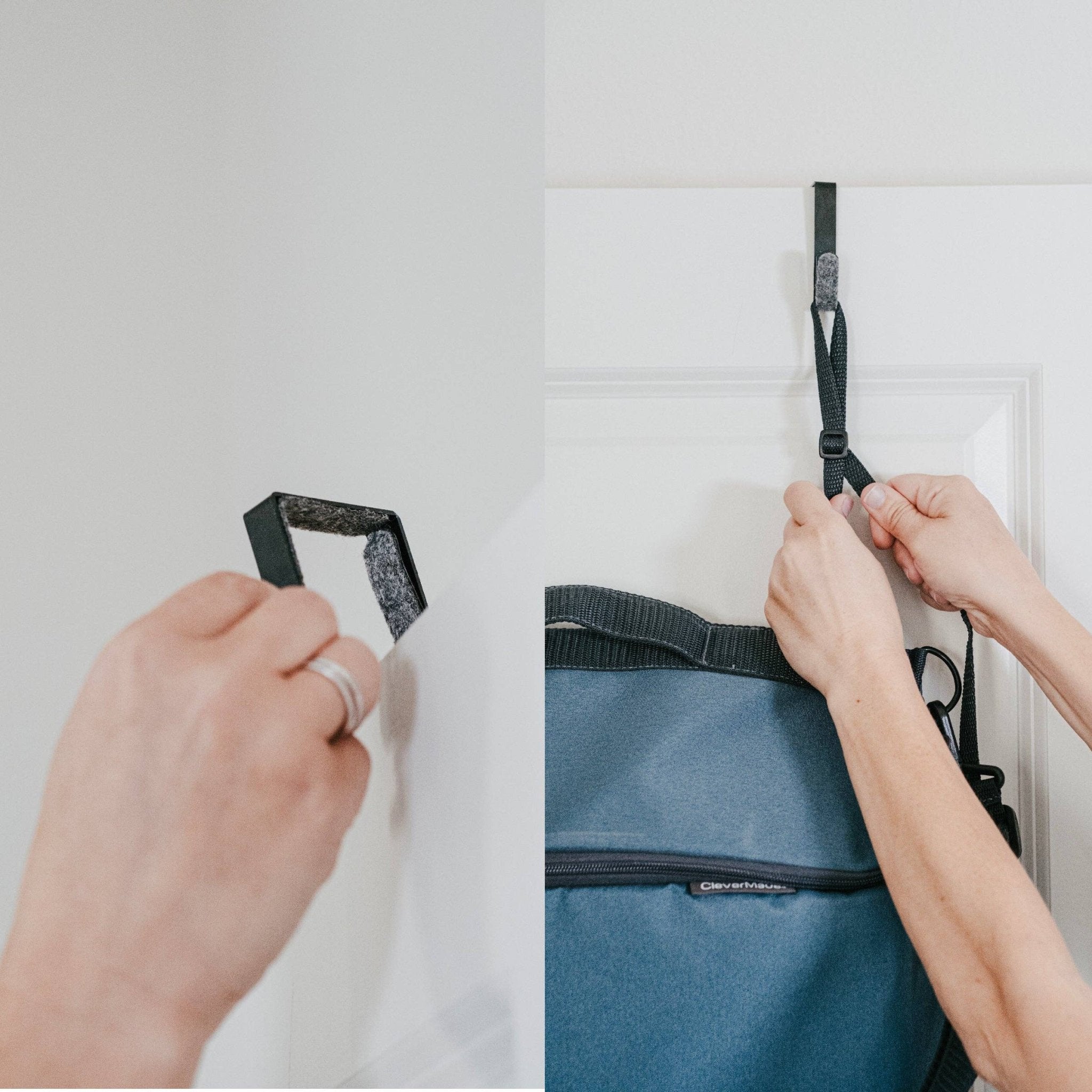 CleverMade - Over The Door Hamper in grey by CleverMade at Confetti Gift and Party Tuscaloosa Alabama