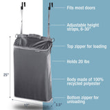 CleverMade - Over The Door Hamper in grey by CleverMade at Confetti Gift and Party Tuscaloosa Alabama