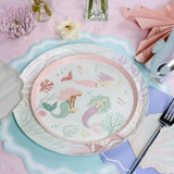 Coastal Coral Paper Dinner Plates by Gatherings by Curated Paperie at Confetti Gift and Party Tuscaloosa Alabama