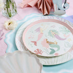 Coastal Coral Paper Dinner Plates by Gatherings by Curated Paperie at Confetti Gift and Party Tuscaloosa Alabama