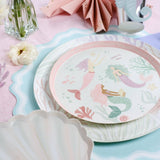 Coastal Coral Paper Dinner Plates by Gatherings by Curated Paperie at Confetti Gift and Party Tuscaloosa Alabama