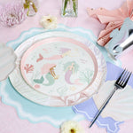 Coastal Coral Paper Dinner Plates by Gatherings by Curated Paperie at Confetti Gift and Party Tuscaloosa Alabama