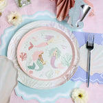 Coastal Coral Paper Dinner Plates by Gatherings by Curated Paperie at Confetti Gift and Party Tuscaloosa Alabama