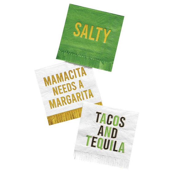 Cocktail Napkin - Tacos and Tequila by Santa Barbara Design Studio at Confetti Gift and Party