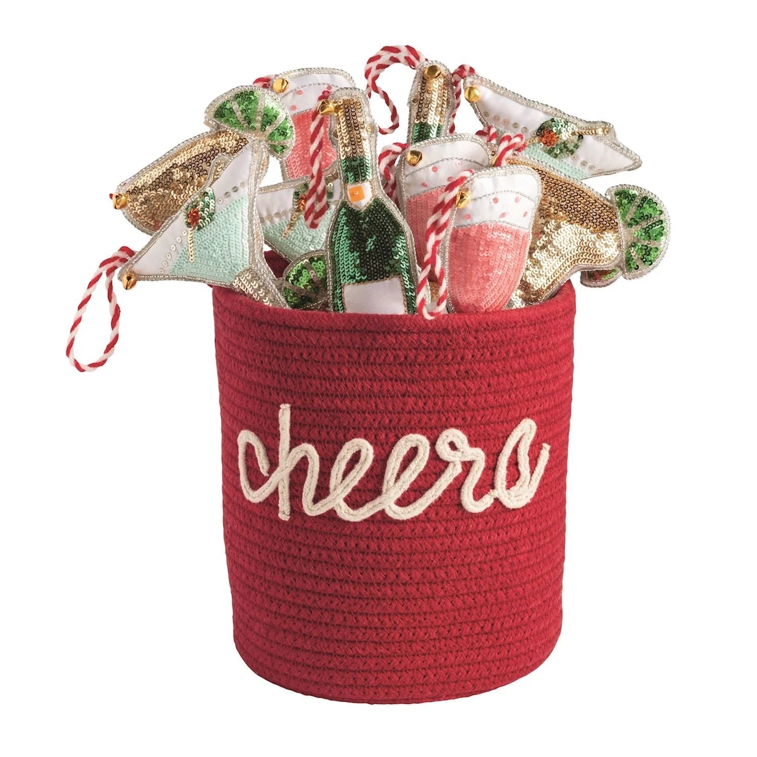 Cocktail Ornaments by Mud Pie at Confetti Gift and Party Tuscaloosa Alabama