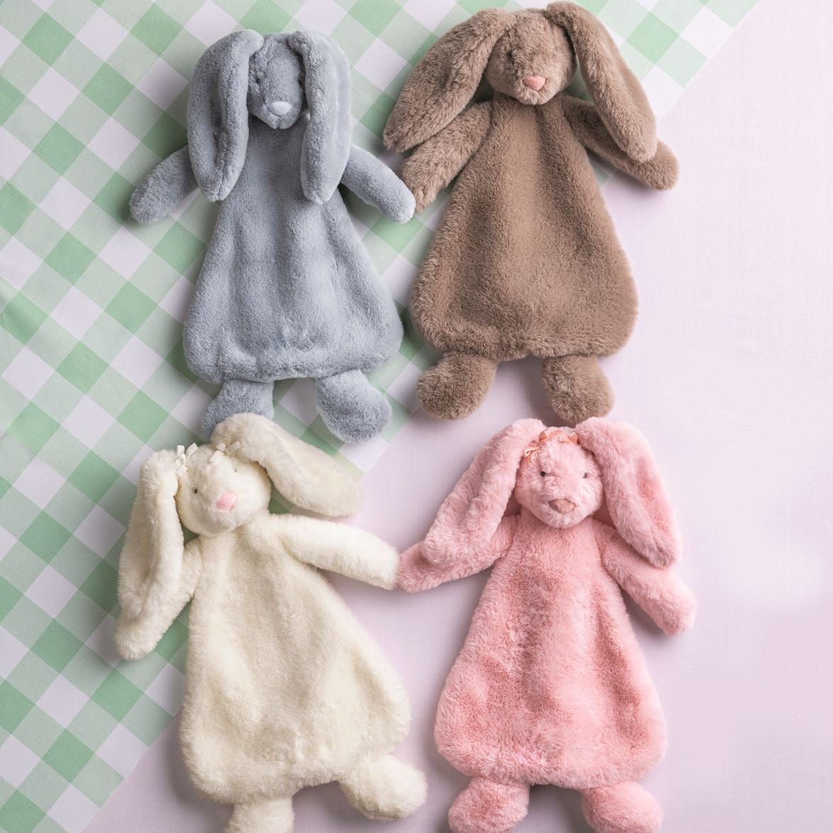 Coco the Taupe Bunny Woobie by Mud Pie at Confetti Gift and Party Tuscaloosa Alabama