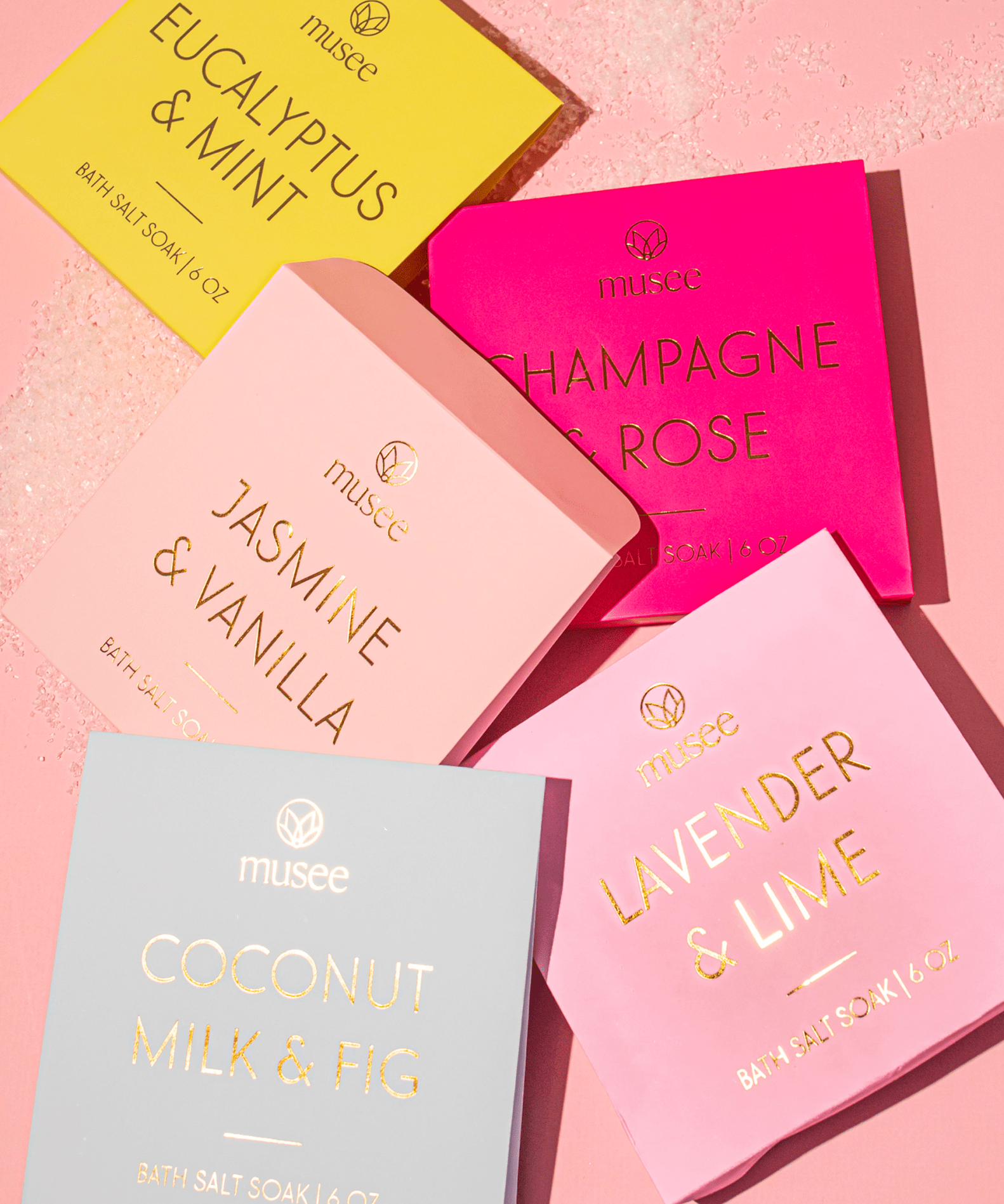 Coconut Milk & Fig Mini Bath Salt Soak by Musee Bath at Confetti Gift and Party Tuscaloosa Alabama