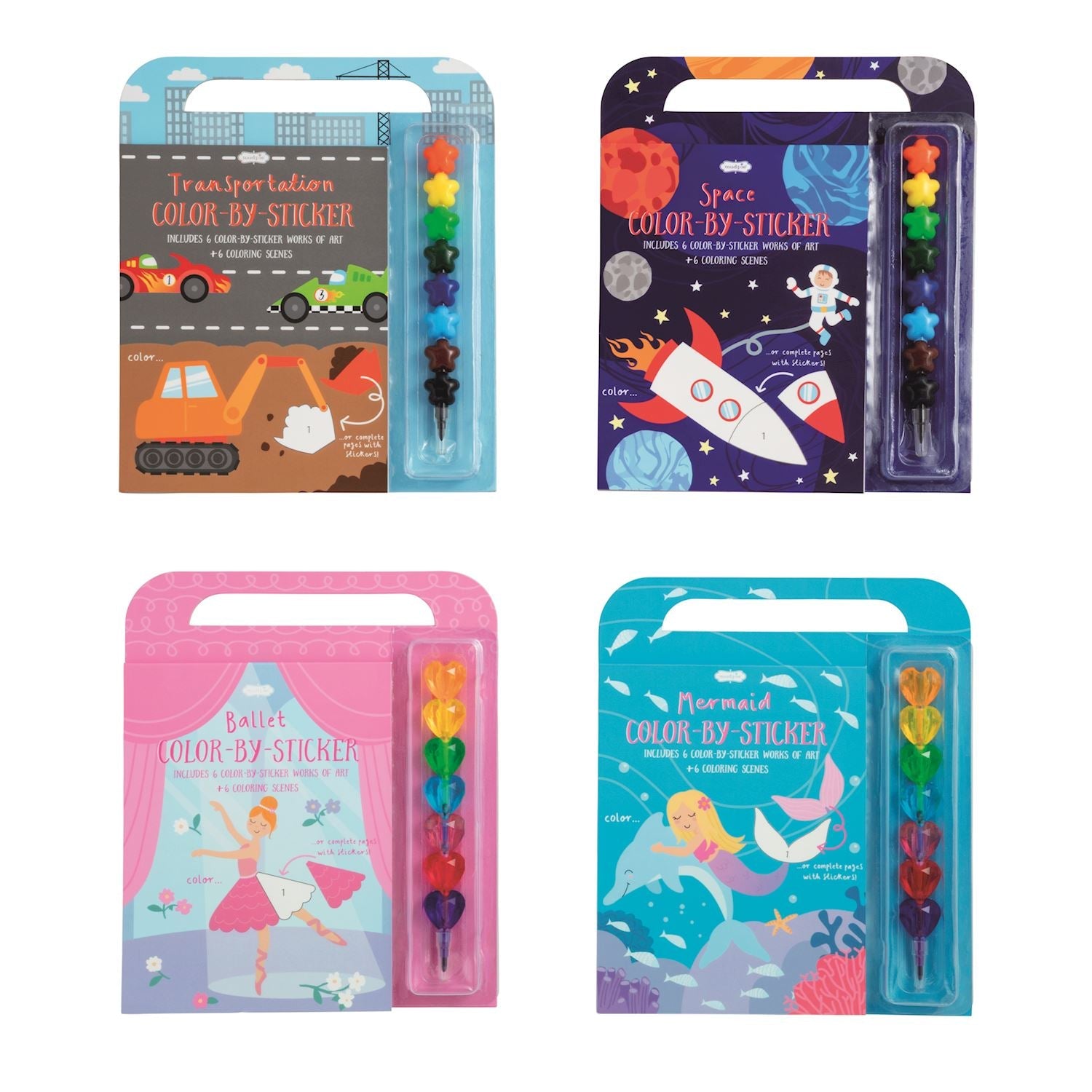 Color - By - Sticker Sets by Mud Pie at Confetti Gift and Party Tuscaloosa Alabama