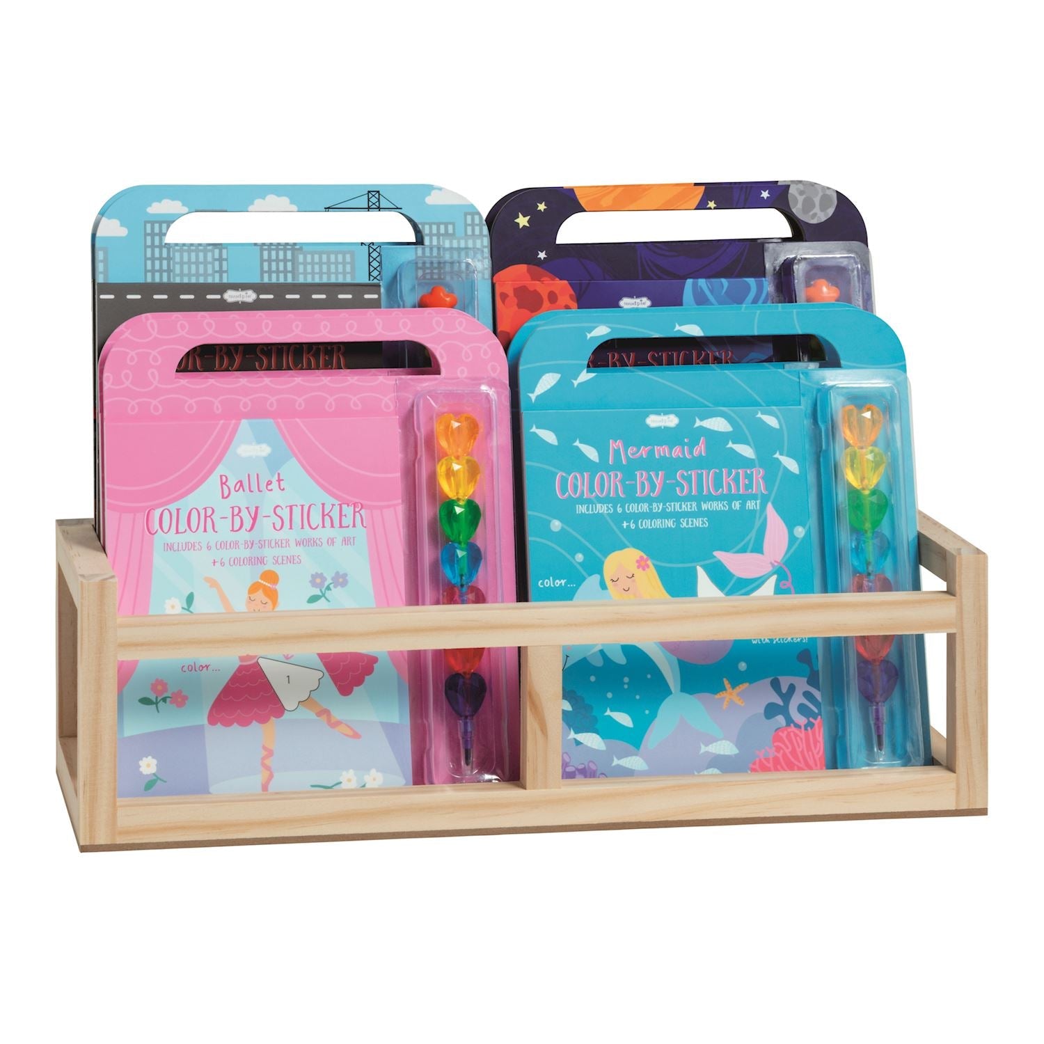 Color - By - Sticker Sets by Mud Pie at Confetti Gift and Party Tuscaloosa Alabama