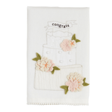 Congrats Wedding Tea Towel by Mud Pie at Confetti Gift and Party Tuscaloosa Alabama