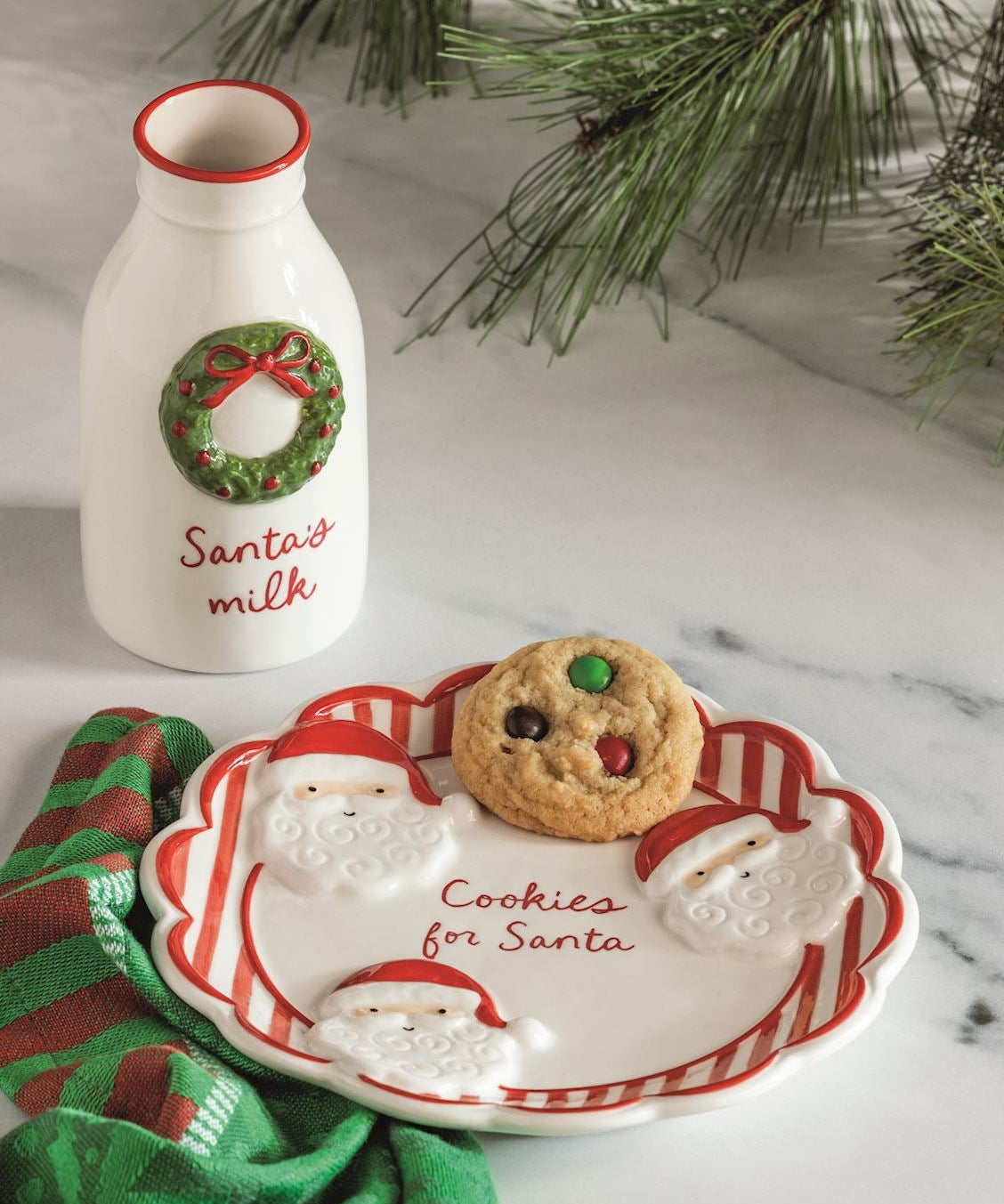 Cookies & Milk for Santa Set by Mud Pie at Confetti Gift and Party Tuscaloosa Alabama