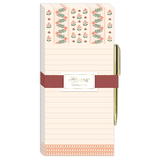 Coral Stripe Sweet Boutique Magnetic Notepad with Pen by lady jayne at Confetti Gift and Party Tuscaloosa Alabama