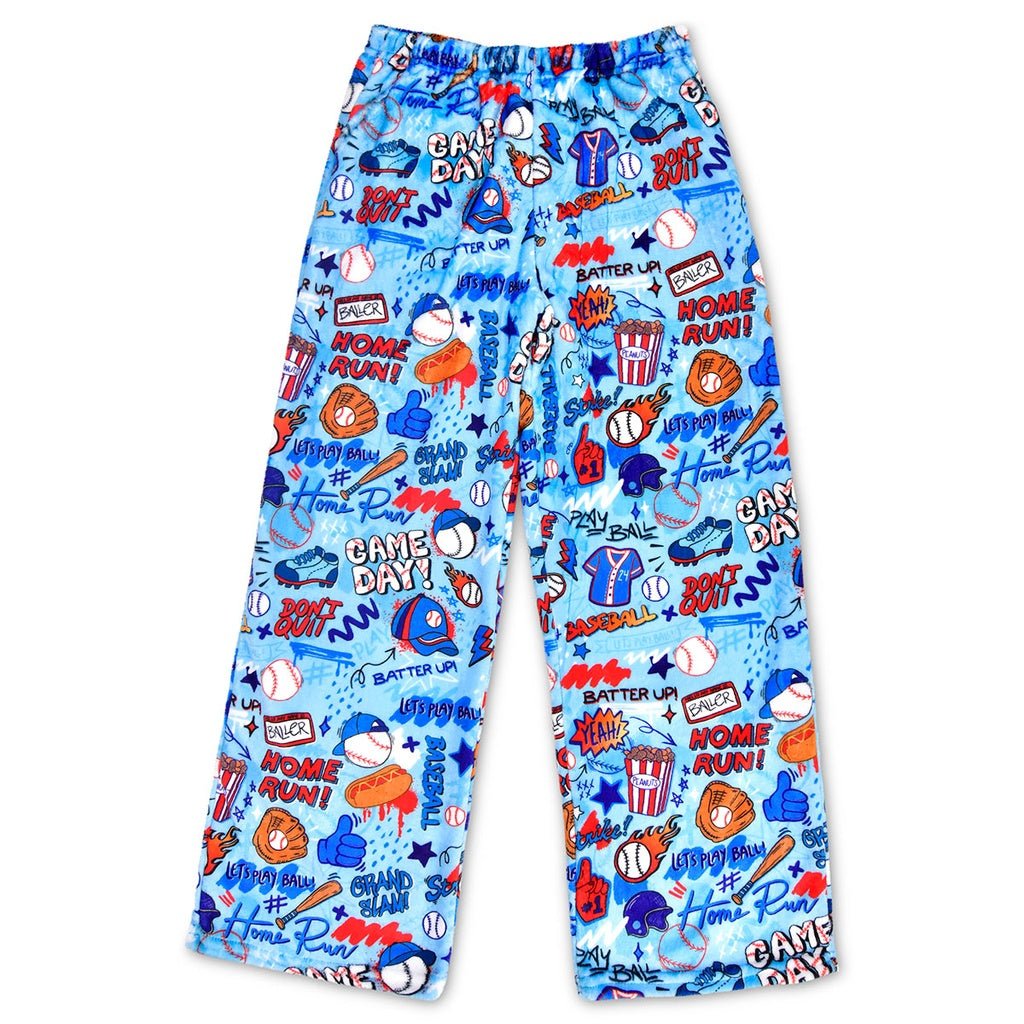 Corey Paige Ball Game Plush Pants by Iscream at Confetti Gift and Party Tuscaloosa Alabama