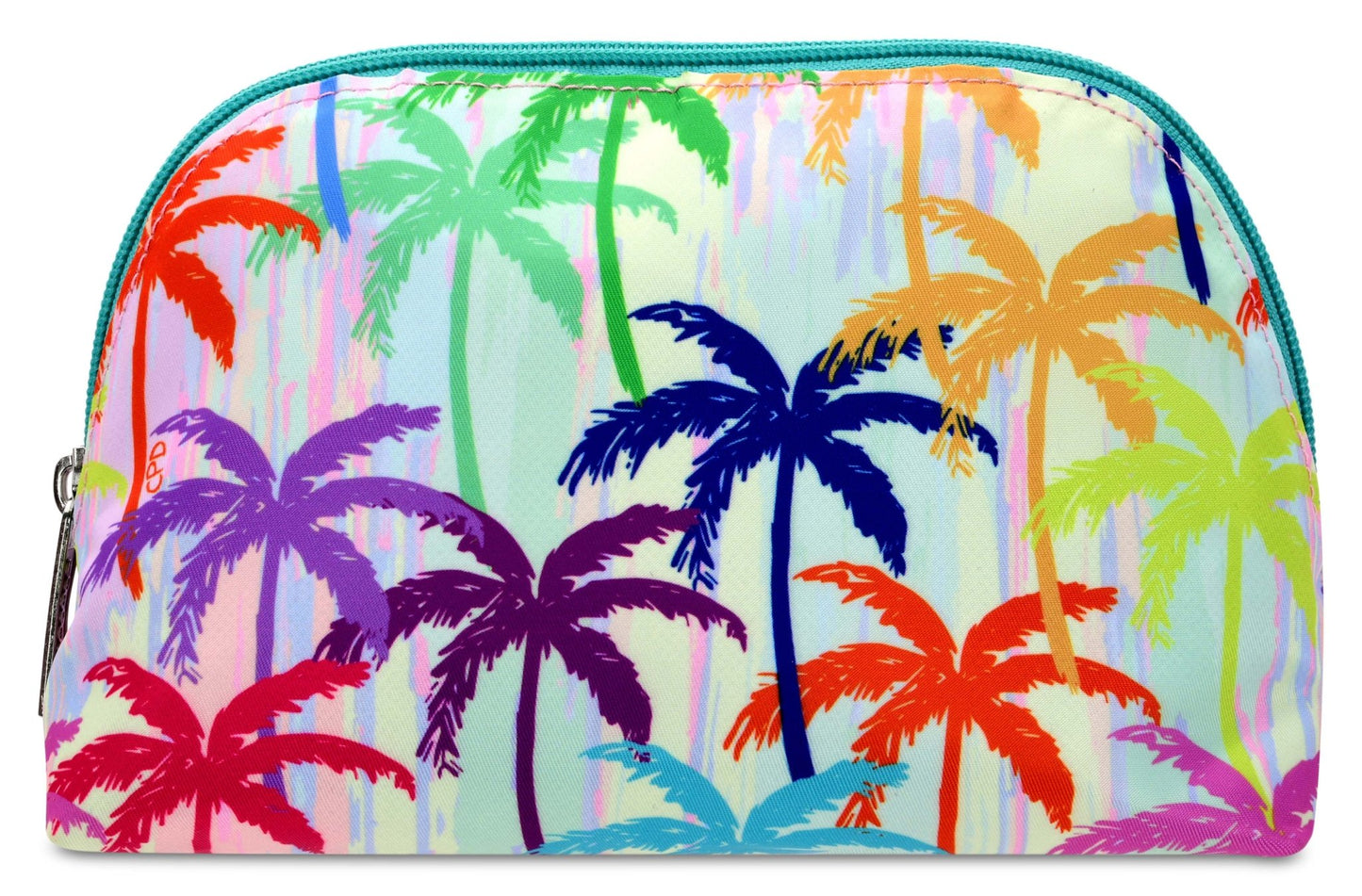 Corey Paige Palm Trees Oval Cosmetic Bag by Iscream at Confetti Gift and Party