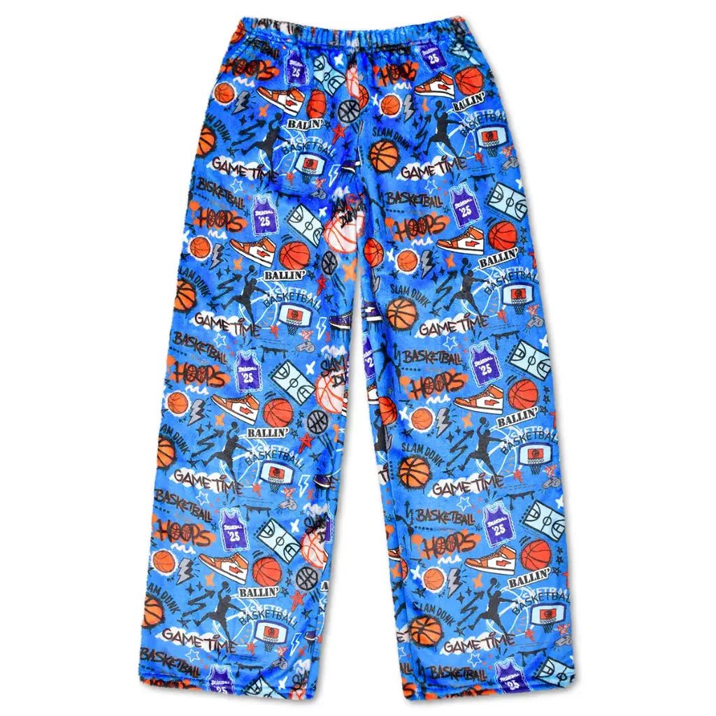 Corey Paige Slam Dunk Plush Pants by Iscream at Confetti Gift and Party Tuscaloosa Alabama