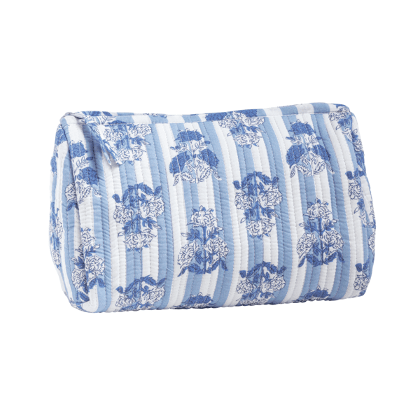 Cornflower Blue Block Print Case by Mud Pie at Confetti Gift and Party Tuscaloosa Alabama