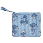 Cornflower Blue Block Print Small Case by Mud Pie at Confetti Gift and Party Tuscaloosa Alabama